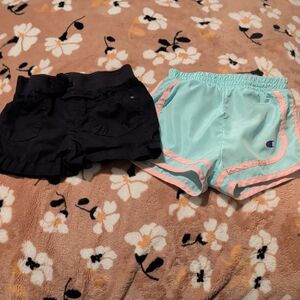 Champion Kids' Shorts Set - Black and Mint